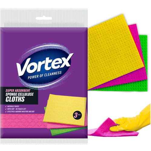 vortex ściereczki gąbczaste 3 szt. na Arena.pl