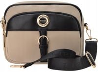 Torebka Damska Monnari Wodoodporna Listonoszka Z Paskiem Na Ramię Beżowa