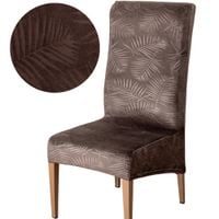 POKROWIEC NA KRZESŁO WYDŁUŻONY WELUR ELASTYCZNY