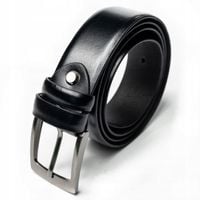 pasek skórzany męski bom-01-so black 110