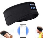 OPASKA SPORTOWA OCZY DO SPANIA BIEGANIA GŁOŚNIK BLUETOOTH BT CZARNA