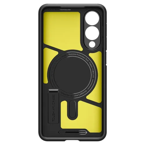 Etui Spigen Tough Armor MagSafe na Samsung Galaxy S25 Edge - czarne na Arena.pl