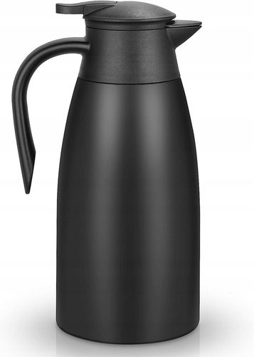 TERMICZNY CZAJNIK STALOWY 304 DUŻY OTWÓR ERGONOMICZNY UCHWYT na Arena.pl