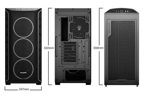 Obudowa be quiet! Shadow Base 800 FX Midi Tower czarny na Arena.pl