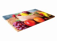 SZKLANA DESKA KUCHENNA 60x30 185d Owoce