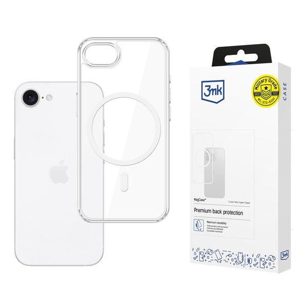 Pancerne etui z MagSafe na Apple iPhone 16E - 3mk MagCase zdjęcie 1