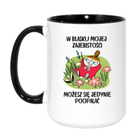 Duży Biało-Czarny 450 ml