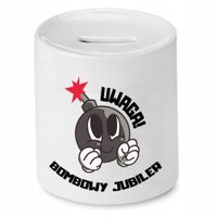 Dla Jubilera Prezent Skarbonka Bombowy Jubiler Z Nadrukiem Ze Zdjęciem