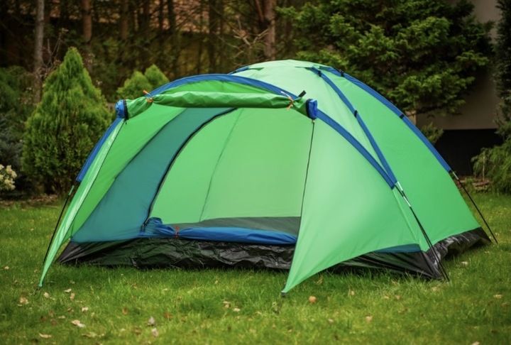 Namiot Turystyczny Kempingowy Duży 6-osobowy Praktyczny Igloo 240x290cm zdjęcie 5