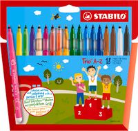 stabilo trio a-z flamastry 378/1-18-01 etui 18kol