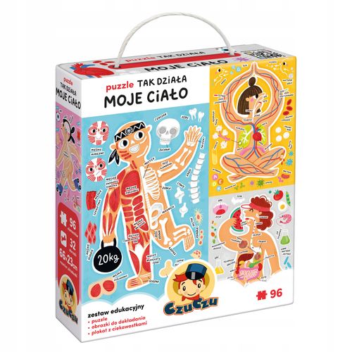 CzuCzu Puzzle Tak działa Moje ciało 5+ na Arena.pl