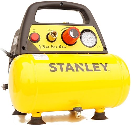 STANLEY KOMPRESOR SPRĘŻARKA 6L 8 BAR + ZESTAW 6el. na Arena.pl