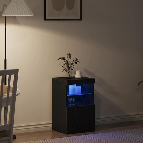 Bufet Czarny dąb 41 x 37 x 67 cm Materiał drewnopochodny na Arena.pl