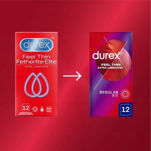 Prezerwatywy DUREX FETHERLITE ELITE cienkie 12 szt na Arena.pl