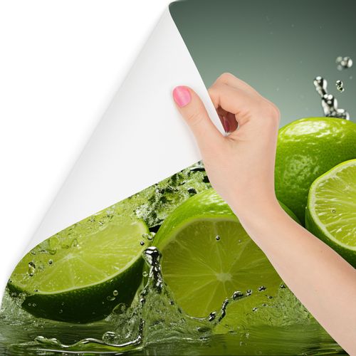 Fototapeta Do Kuchni LIMONKI Owoce Cytrusy Abstrakcja 315cm x 210cm na Arena.pl