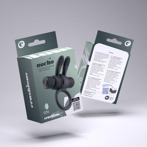 crushious nacho vibrating cockring with remote control na Arena.pl