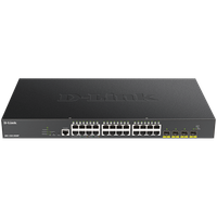 d-link 48-port gigabit smart managed switch with 4x 10g sfp+ ports