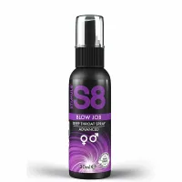 s8 deep throat spray miętowy 30ml - odświeżający spray do ust i gardła