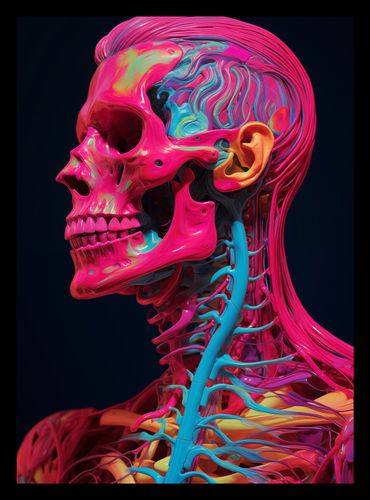 Plakat 20,5x28,4cm Anatomia Koloru na Arena.pl