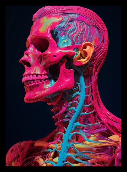 Plakat 20,5x28,4cm Anatomia Koloru zdjęcie 2