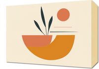 Obraz 40x30cm Minimalistyczny Zachód