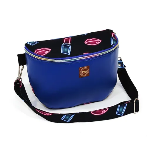 Torebka i Nerka 2w1 - Niebieska i Usta na Arena.pl