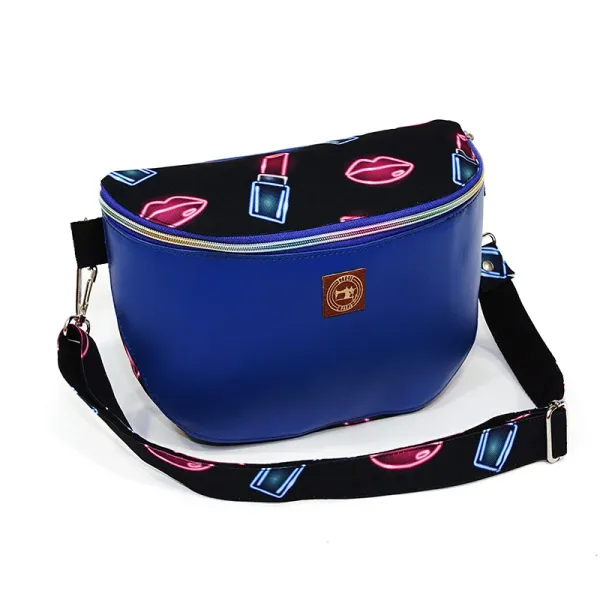 Torebka i Nerka 2w1 - Niebieska i Usta zdjęcie 5