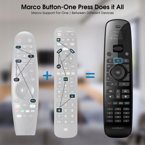 Pilot Uniwersalny Programowalny Bluetooth IR All In One SofaBaton U2 na Arena.pl