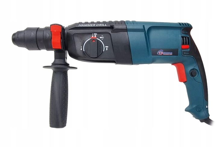 MŁOTOWIERTARKA MŁOT UDAROWY WIERTARKA SDS+ MOCNA 3050W WALIZKA DUŻY ZESTAW zdjęcie 11