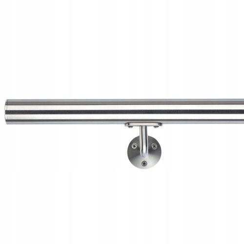 Poręcz ŚCIENNA 150 cm SCHODOWA Nierdzewna solidna rura 2mm SATYNA fi na Arena.pl