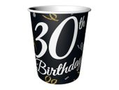 Kubeczki (Kubki), B&C 30 Birthday, 200 ml, 6 szt.