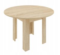 Stół Kuchenny Stolik Okrągły Sonoma 90 cm