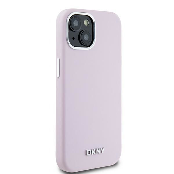 Etui DKNY do iPhone 15, iPhone 14, iPhone 13, Różowy, MagSafe zdjęcie 4