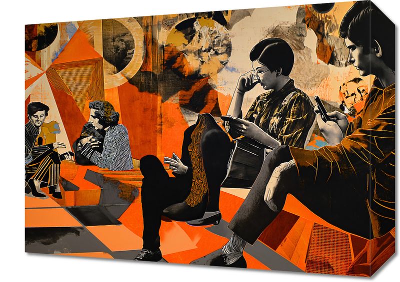 Obraz 40x30cm Przestrzeń Do Dialogu zdjęcie 1