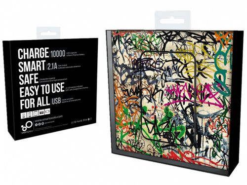 SMARTOOOLS Powerbank MC5 Graffiti, 5000mAh, 2.1A/ 5V na Arena.pl