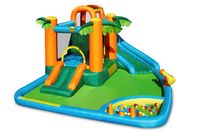 Centrum Zabawy Słoneczna Oaza 7 In 1 zjeżdżalnia Dmuchaniec