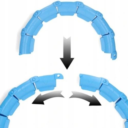 HULA HOP Z OBCIĄŻENIEM ODCHUDZAJĄCE OBCIĄZNIKIEM I WYPUSTKAMI SMART HULAHOP na Arena.pl