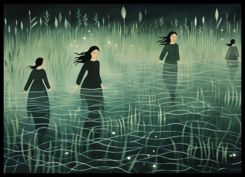 Plakat 70x50cm Pośród Ciszy zdjęcie 2