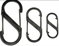 Zestaw karabińczyki S-Biner Nite Ize Set #2, #3, #4 czarny