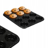 FORMA DO MUFFINEK BLACHA NA 12 FOREMKA BABECZKI