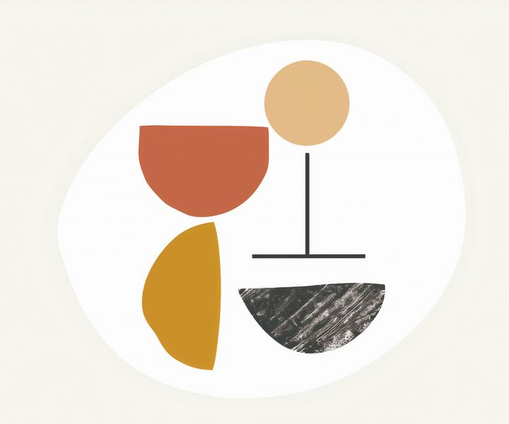 Plakat 60x50cm Kompozycja Balans zdjęcie 1