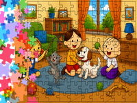 Puzzle tradycyjne - Bolek i Lolek
