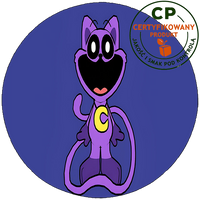 Opłatek na tort Catnap