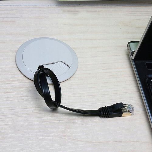 KABEL ETHERNET SIECIOWY LAN PATCHCORD SKRĘTKA INTERNET PŁASKI SFTP CAT7 10M na Arena.pl