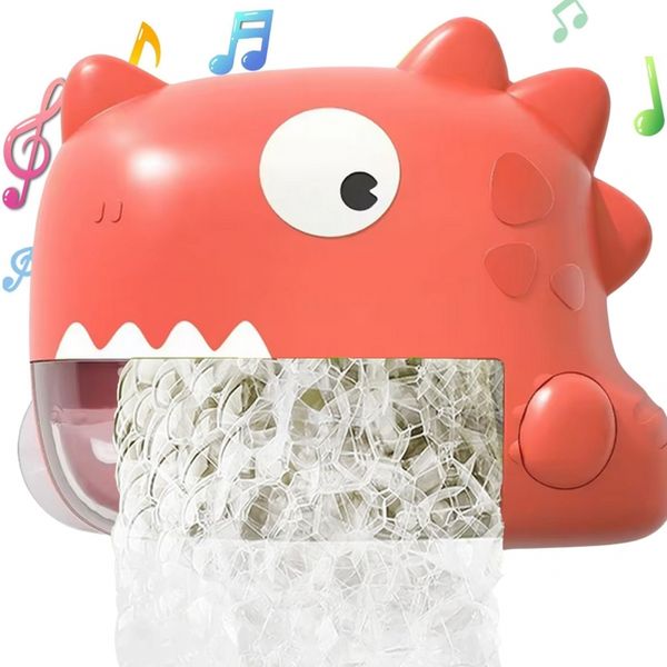 WOOPIE Zabawka do Kąpieli Dinozaur do Robienia Piany Pomarańczowy zdjęcie 1