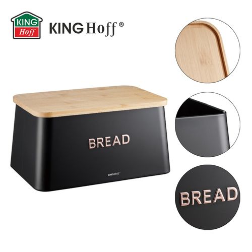 chlebak stalowy z deską do krojenia kinghoff kh-1948 na Arena.pl