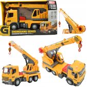 DUŻA CIĘŻARÓWKA DŹWIG AUTO SAMOCHÓD ZABAWKA