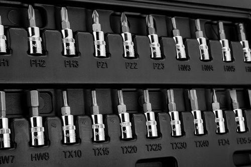 NEO TOOLS KLUCZE NASADOWE, 1/4”, CrV, ZESTAW 46szt 10-004 na Arena.pl