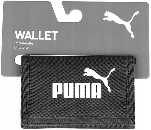 PUMA PORTFEL PHASE WALLET CL KLASYCZNY CZARNY BLACK NOWY MODEL NA PREZENT na Arena.pl