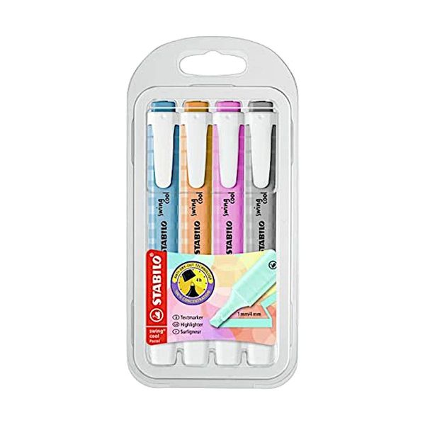 STABILO SWING COOL PASTEL 4 KOL ETUI 3108 zdjęcie 1